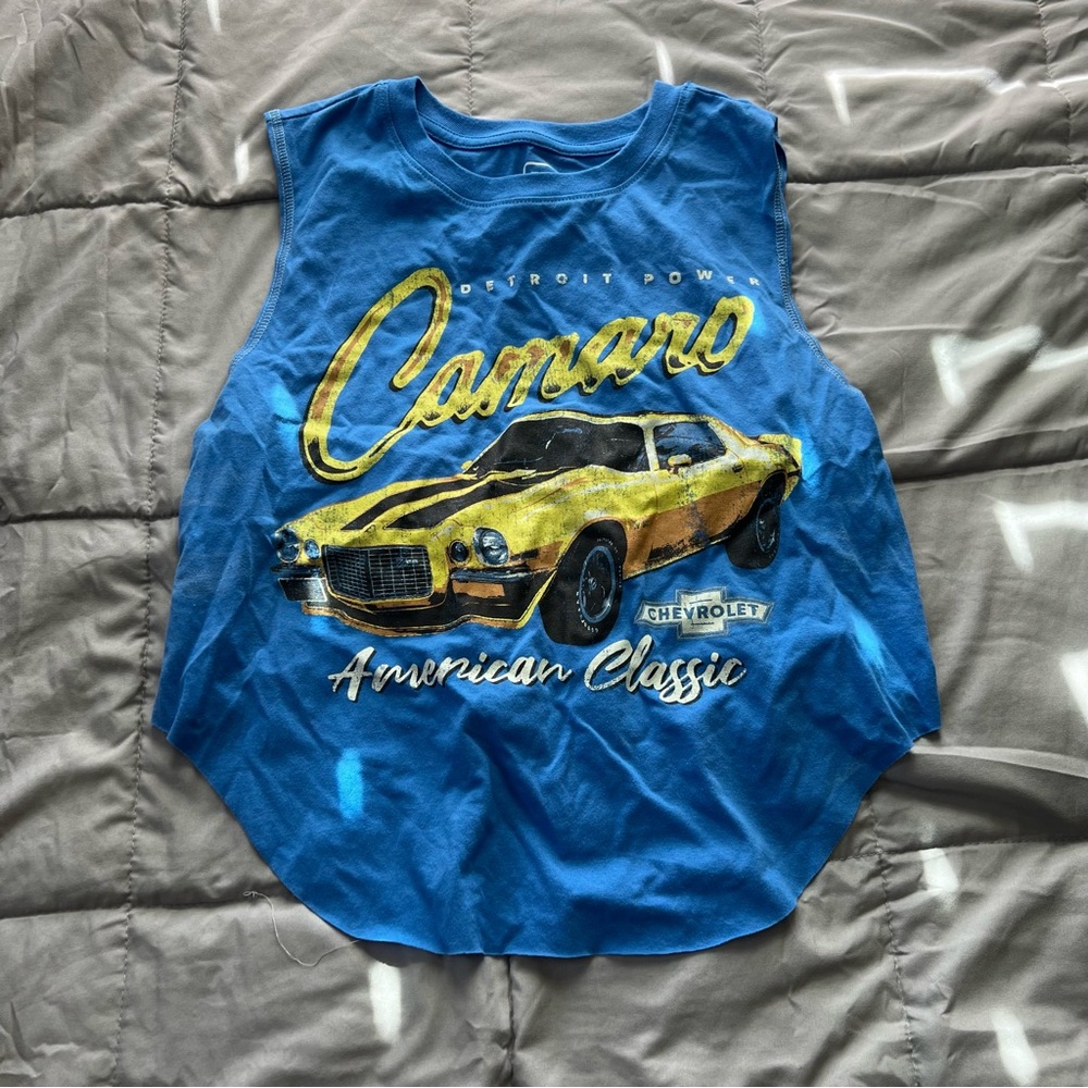Muscle tank, camero, small, never been worn